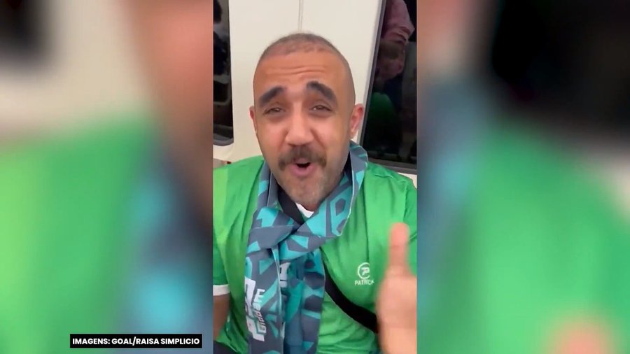 Com muito orgulho! Saudita canta famosa música de brasileiros na Copa do Mundo; veja
