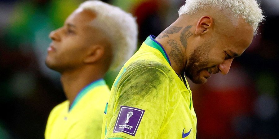 Pelas redes sociais, Neymar diz estar destruído e Rodrygo se desculpa