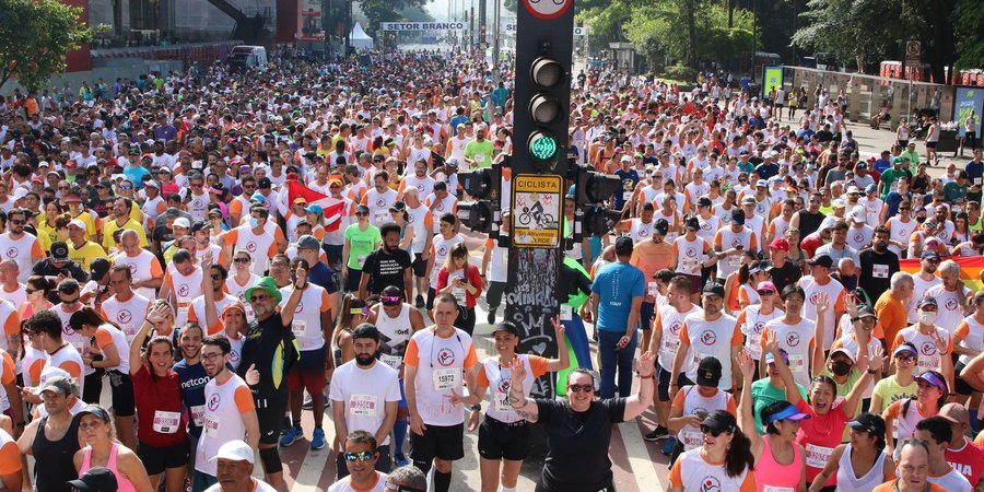 Pelé é homenageado na corrida de São Silvestre