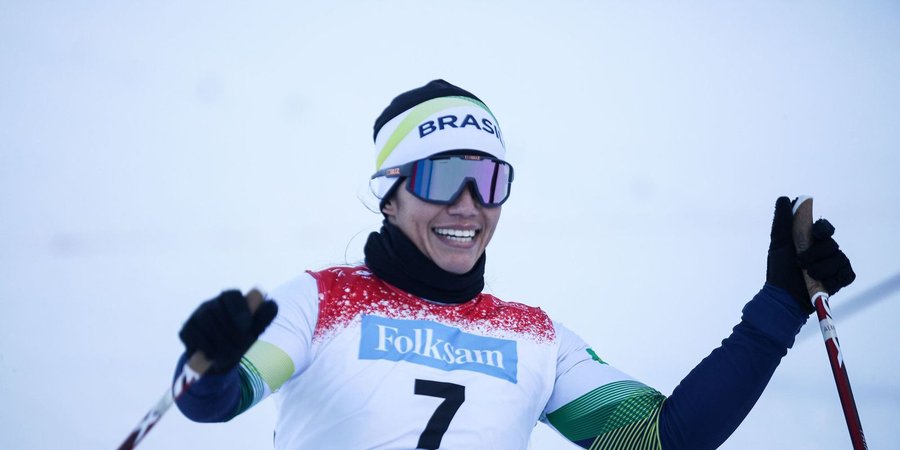 Aline Rocha conquista 3ª medalha no Mundial de Esqui Paralímpico