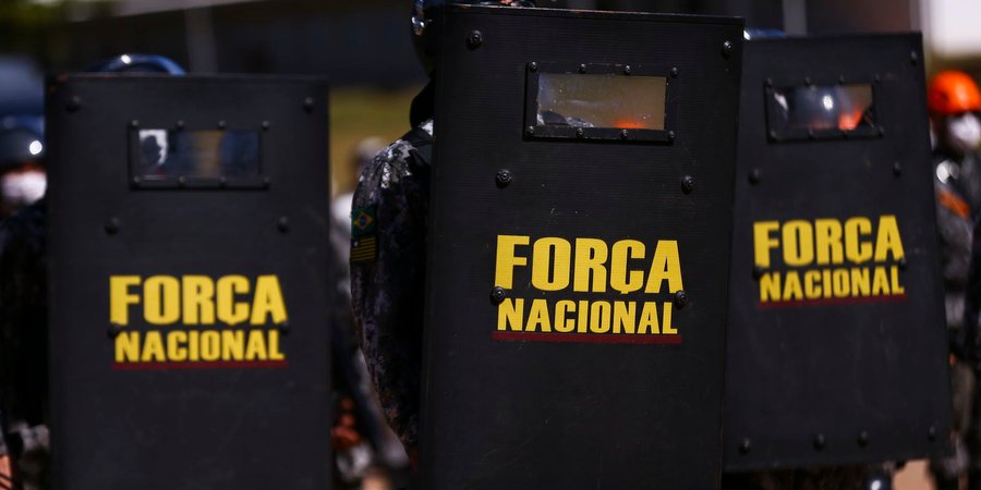 PMs de oito estados se integram à Força Nacional em Brasília