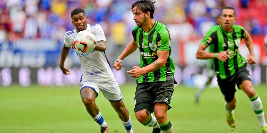 América-MG aproveita erros do Cruzeiro e vence clássico em Brasília
