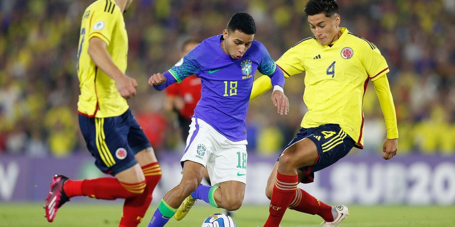 Brasil fica no 0 a 0 com Colômbia no Sul-Americano sub-20