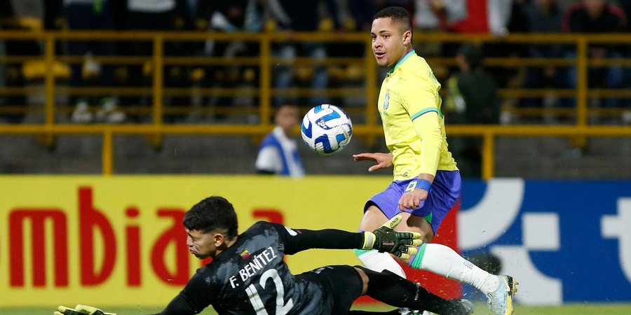Brasil mantém liderança do hexagonal final do Sul-Americano sub-20
