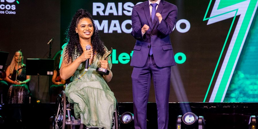 Raíssa Machado é a Atleta da Galera do Prêmio Paralímpicos