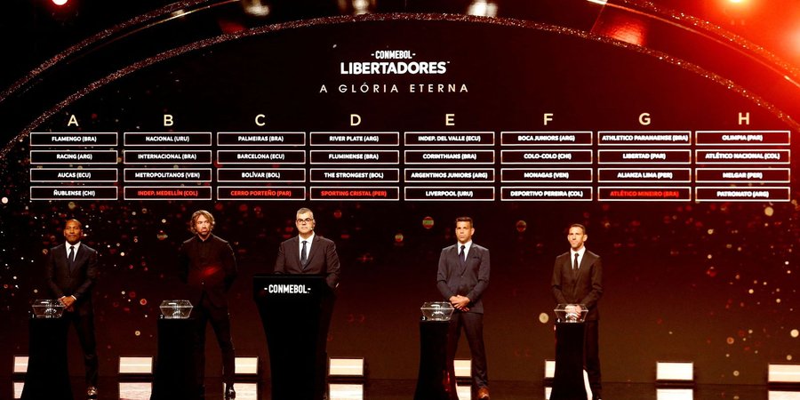 Conmebol sorteia grupos da edição 2023 da Copa Libertadores