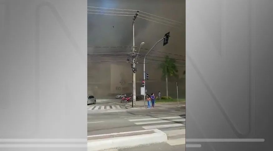 MA: Incêndio atinge shopping e deixa feridos em São Luís