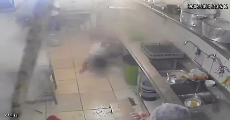 Panela de pressão explode e mulher morre em seu primeiro dia de trabalho