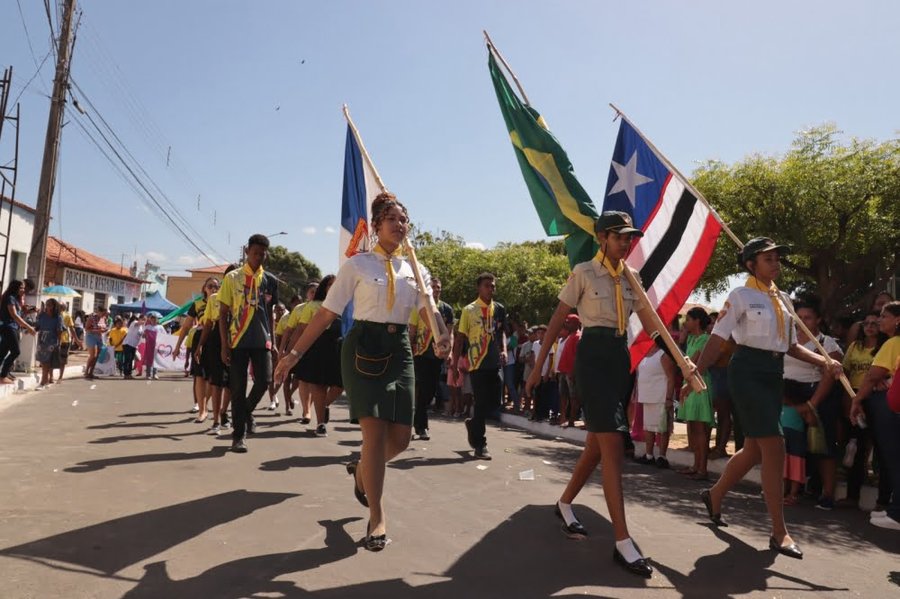 Parnarama promove tradicional ato cívico e desfile no Dia da Independência