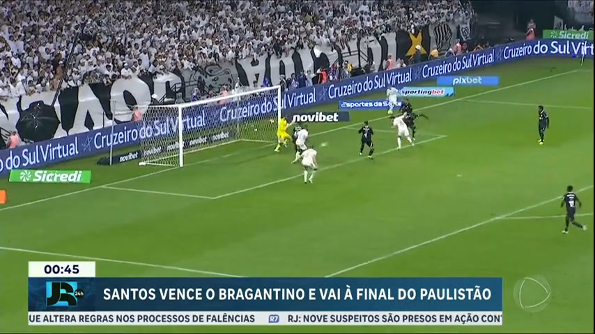 Santos vence Red Bull Bragantino e chega à final do Paulistão após oito anos – JR 24H