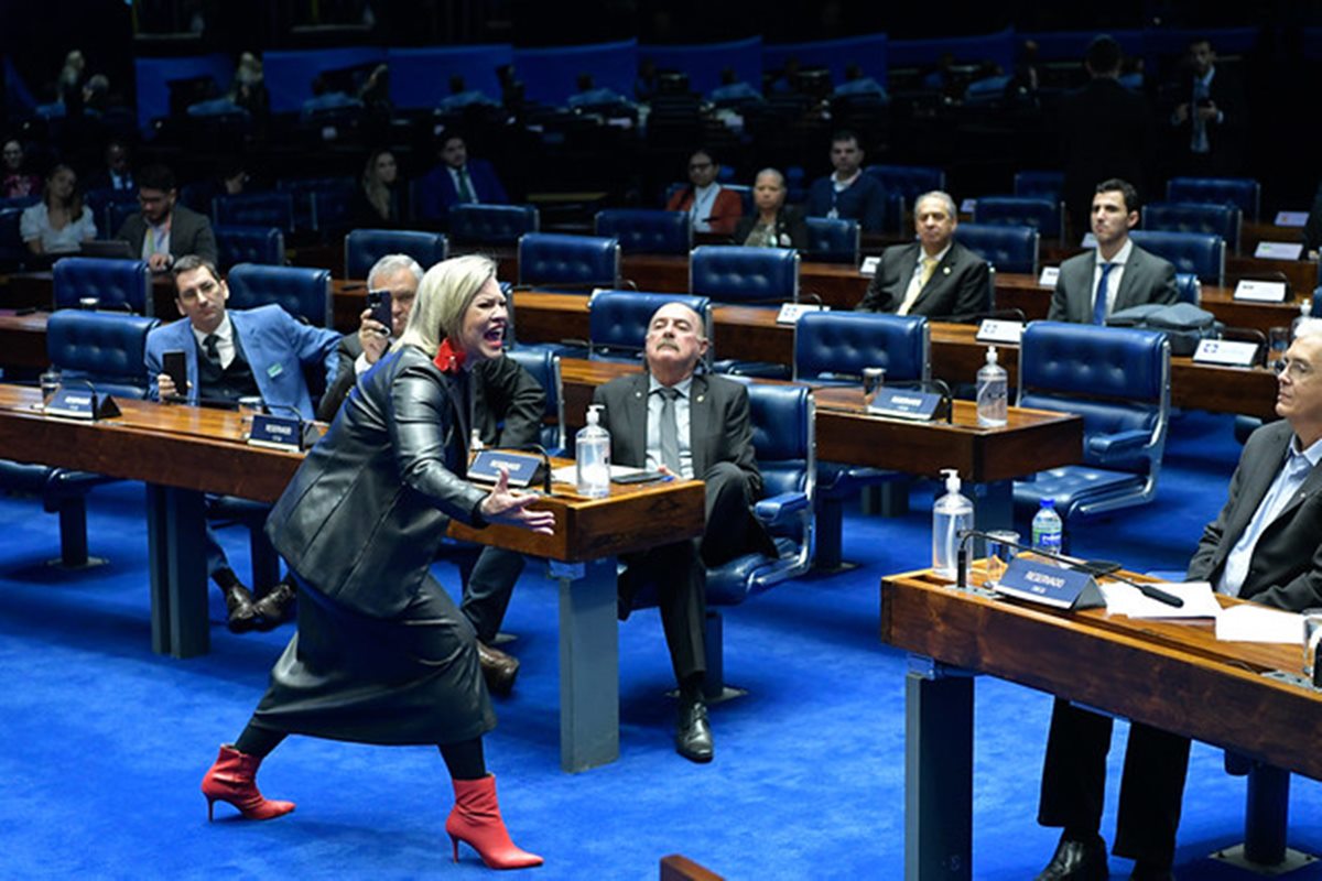 Saiba quem é a mulher que encenou feto chorando no Senado
