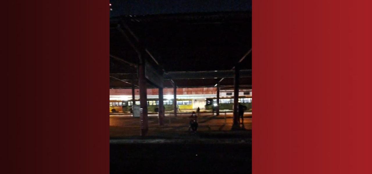 Terminal da Cohama está há dois dias sem iluminação