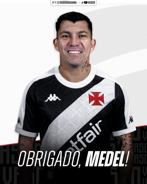 Vasco acerta a rescisão de contrato de Medel « Vasco da Gama