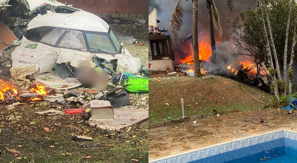 O que se sabe até agora sobre a queda do avião em Vinhedo