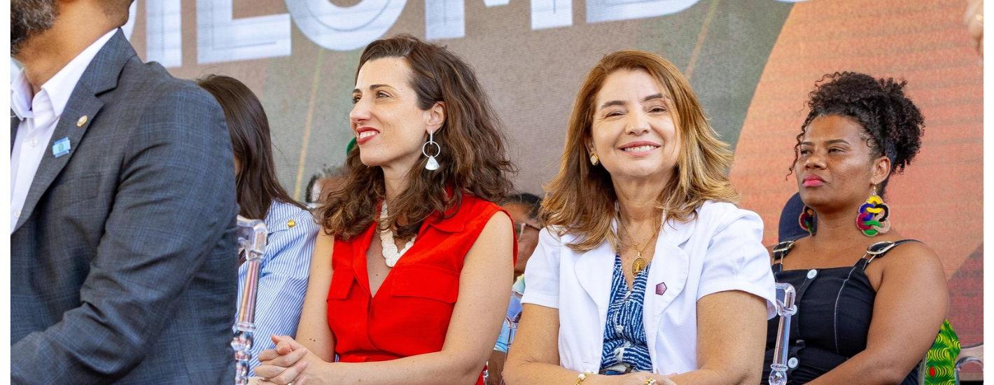 Iracema acompanha Lula em Alcântara para assinatura de acordo que garante direitos territoriais das comunidades quilombolas do Maranhão