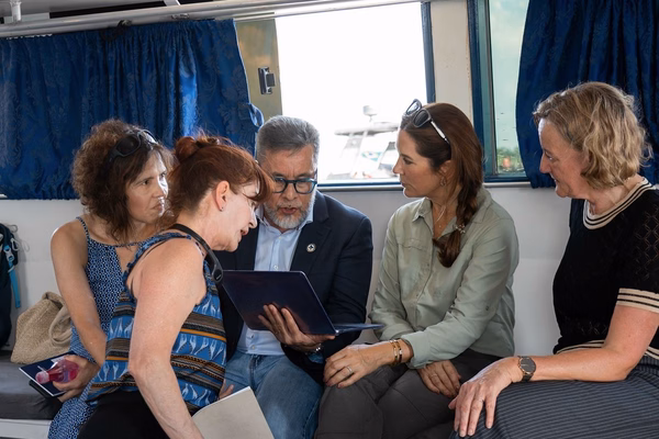 Em viagem pelo Brasil, rainha Mary da Dinamarca visita Brasília
