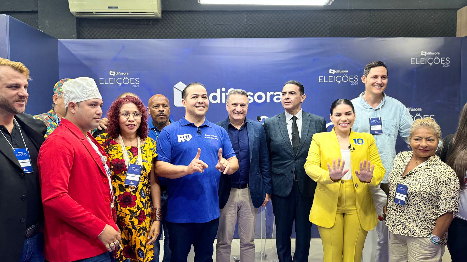 Veja como foi o debate da TV Difusora com os candidatos a prefeito de Imperatriz