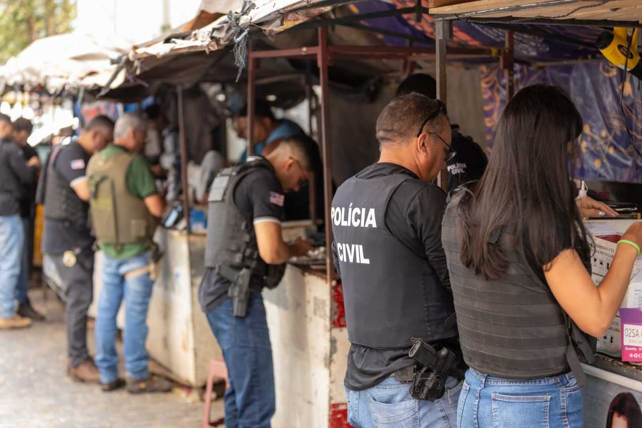 Duas pessoas são presas em operação contra revenda de celulares em São Luís