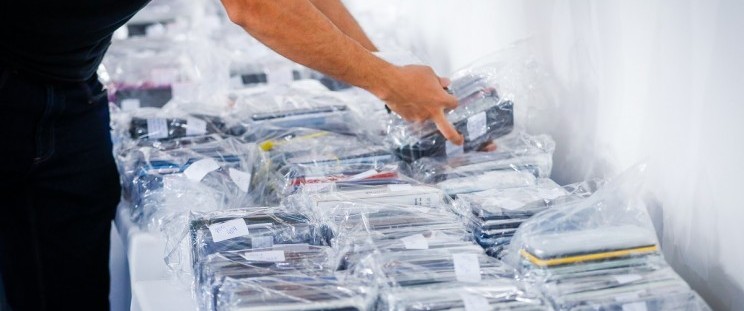 Mais de 500 aparelhos furtados ou roubados na Grande Ilha são devolvidos