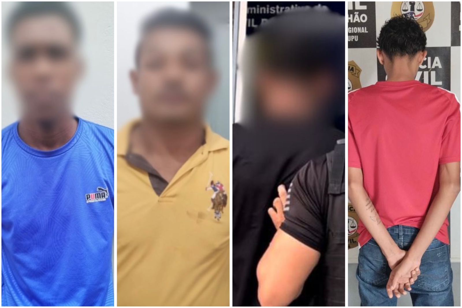 Dez dias após assalto e estupro, cinco envolvidos estão presos ou apreendidos