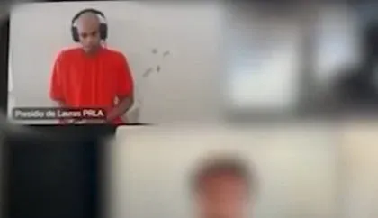 Preso ameaça juíza durante audiência e se declara “inimigo número 1 do Estado”