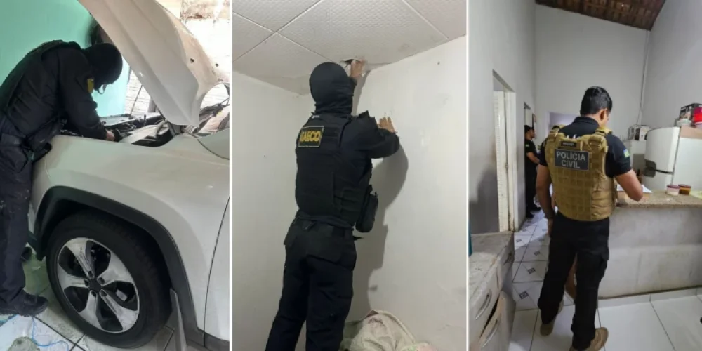 Gaeco mira facção envolvida em tráfico de drogas e lavagem de dinheiro no Maranhão e Piauí
