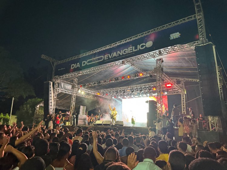 Parnarama celebra o Dia do Evangélico com Marcha para Jesus e show de Fernandinho