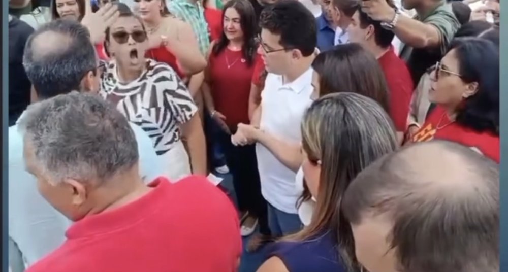 Moradora questiona taxa da energia solar e confronta governador do Piauí durante evento